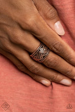 Load image into Gallery viewer, Paparazzi ♥ Slanted Shimmer - Copper ♥ R527