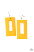 Load image into Gallery viewer, Paparazzi ♥ Totally Framed - Yellow ♥ E1053