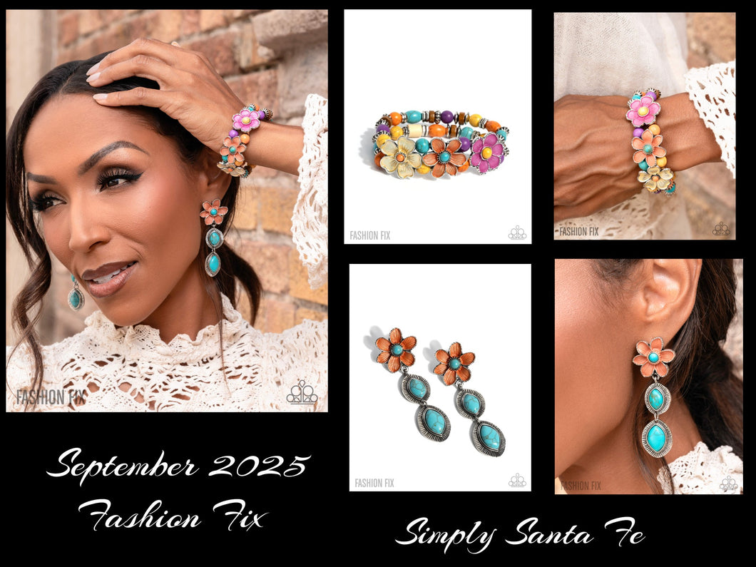 Paparazzi ♥ Simply Santa Fe - 2-Piece Complete Look ♥ SSF0925