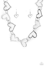 Load image into Gallery viewer, Paparazzi ♥ Vintagely Valentine - Silver ♥ N1450