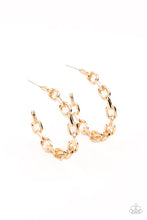 Load image into Gallery viewer, Paparazzi ♥ Stronger Together - Gold ♥ Post E2392