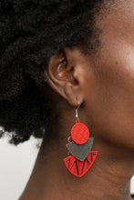 Load image into Gallery viewer, Paparazzi ♥ Jurassic Juxtaposition - Red ♥ E2378