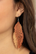 Load image into Gallery viewer, Paparazzi ♥ WINGING Off The Hook - Brown ♥ E2365