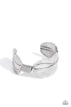Load image into Gallery viewer, Paparazzi ♥ Quill Quencher - Silver ♥ Cuff B673