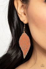 Load image into Gallery viewer, Paparazzi ♥ Leafy Luxury - Orange ♥ E2384