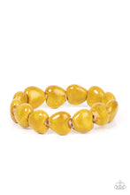 Load image into Gallery viewer, Paparazzi ♥ GLAZE a Trail - Yellow ♥ B477