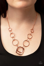 Load image into Gallery viewer, Paparazzi ♥ Linked Up Luminosity - Copper ♥ N1449
