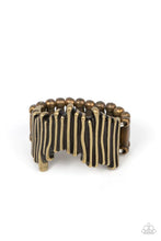 Load image into Gallery viewer, Paparazzi ♥ Along the Lines - Brass ♥ R260