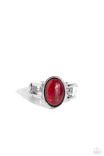Load image into Gallery viewer, Paparazzi ♥ Opal Pools - Red ♥ R353