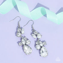 Load image into Gallery viewer, Paparazzi ♥ Rhinestone Reveler - White ♥ E1177