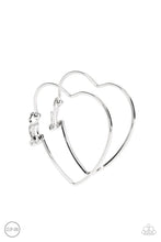 Load image into Gallery viewer, Paparazzi ♥ Harmonious Hearts - Silver ♥ Clip-On E989