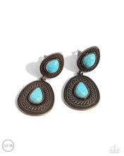 Load image into Gallery viewer, Paparazzi ♥ Country Soul - Brass ♥ Clip-On E1506