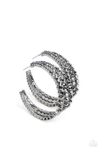 Load image into Gallery viewer, Paparazzi ♥ Cosmopolitan Cool - Black ♥ Earrings DE18
