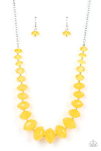 Load image into Gallery viewer, Paparazzi ♥ Happy-GLOW-Lucky Necklace &amp; Keep GLOWING Forward Bracelet - Yellow ♥ 2-Piece Set S141