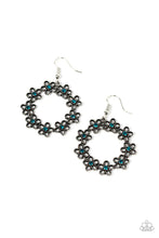 Load image into Gallery viewer, Paparazzi ♥ Floral Halos - Blue ♥ E1009
