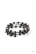 Load image into Gallery viewer, Paparazzi ♥ Colorfully Coiled - Black ♥ B486