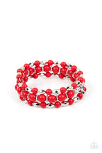 Load image into Gallery viewer, Paparazzi ♥ Colorfully Coiled - Red ♥ B473