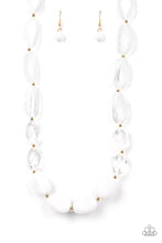 Load image into Gallery viewer, Paparazzi ♥ Private Paradise - White ♥ N1601