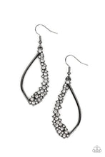 Load image into Gallery viewer, Paparazzi ♥ Sparkly Side Effects - Black ♥ E1075