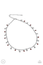 Load image into Gallery viewer, Paparazzi ♥ Little Lady Liberty - Red Chocker ♥ N1679