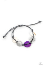 Load image into Gallery viewer, Paparazzi ♥ Shore Up - Purple ♥ B482