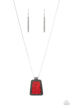 Load image into Gallery viewer, Paparazzi ♥ Private Plateau - Red ♥ N1622