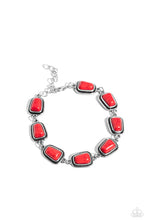 Load image into Gallery viewer, Paparazzi ♥ Southern Safari Necklace &amp; Chasing Canyons Bracelet - Red Set ♥ S113