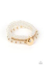 Load image into Gallery viewer, Paparazzi ♥ Pearly Professional - Gold ♥ B481