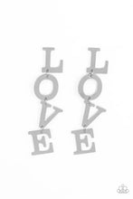 Load image into Gallery viewer, Paparazzi ♥ L-O-V-E - Silver ♥ Post E2274