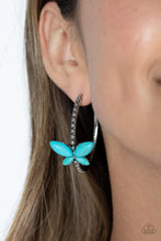 Load image into Gallery viewer, Paparazzi ♥ Bohemian Butterfly - Blue ♥ Post E2342