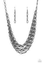 Load image into Gallery viewer, Paparazzi ♥ House of CHAIN - Black ♥ N1767