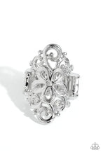 Load image into Gallery viewer, Paparazzi ♥ Fantastically Floral - Silver ♥ R331