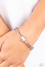 Load image into Gallery viewer, Paparazzi ♥ Chiseled Craze - White ♥ B1074
