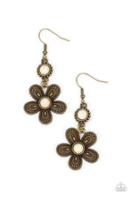 Load image into Gallery viewer, Paparazzi ♥ Free-Spirited Flourish - Brass ♥ E838