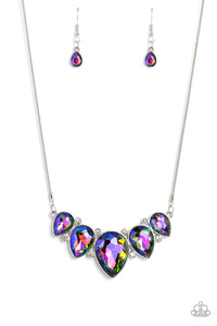 Paparazzi ♥ Regally Refined - Multi ♥ Necklace N1719