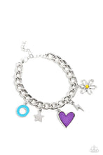 Load image into Gallery viewer, Paparazzi ♥ Turn Up the Charm - Purple ♥ B492