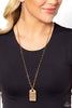Paparazzi ♥ Possible Pendant - Gold ♥ N2798
