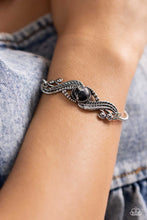 Load image into Gallery viewer, Paparazzi ♥ Eye in the Sky Bracelet &amp; EYE Wish I May Necklace ♥ Black Set S87