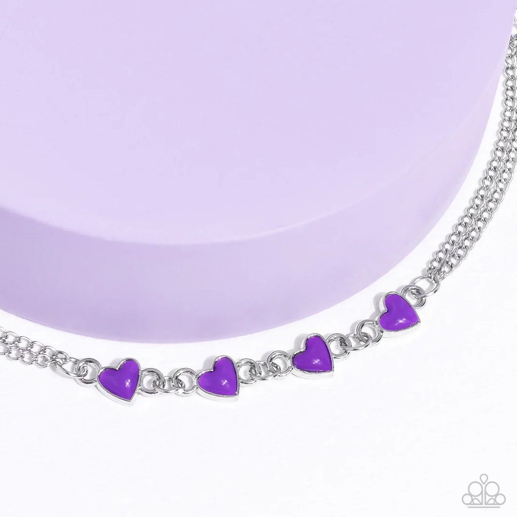 Paparazzi ♥ Smitten Sweethearts - Purple ♥ B556