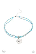 Load image into Gallery viewer, Compacted Cosmos - Blue ♥ Choker N1437