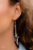 Paparazzi ♥ Playful Popstar Necklace & Iconic Impression Earrings - Silver Set ♥ S229