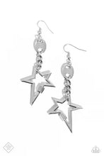 Load image into Gallery viewer, Paparazzi ♥ Playful Popstar Necklace &amp; Iconic Impression Earrings - Silver Set ♥ S229