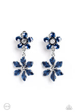 Load image into Gallery viewer, Paparazzi ♥ Transparent Talent - Blue ♥ Clip-On E2237