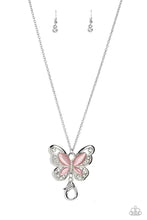 Load image into Gallery viewer, Paparazzi ♥ Wings Of Whimsy - Pink ♥ Lanyard N2792