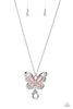 Paparazzi ♥ Wings Of Whimsy - Pink ♥ Lanyard N2792