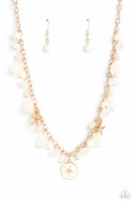 Load image into Gallery viewer, Paparazzi ♥ Surfer Serenade Necklace &amp;  Surfer Shanty Bracelet - Gold Set ♥ S233