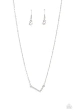 Load image into Gallery viewer, Paparazzi ♥ INITIALLY Yours - L - White ♥ N2771