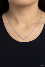 Load image into Gallery viewer, Paparazzi ♥ INITIALLY Yours - L - White ♥ N2771