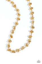 Load image into Gallery viewer, Paparazzi ♥ Knotted Kickoff - Gold ♥ N2101