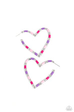 Load image into Gallery viewer, Paparazzi ♥ Striped Sweethearts - Pink ♥ E1129